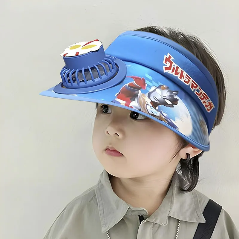 Chapeau d’été pour Enfants avec Ventilateur – قبعة واقية من الشمس مع مروحة